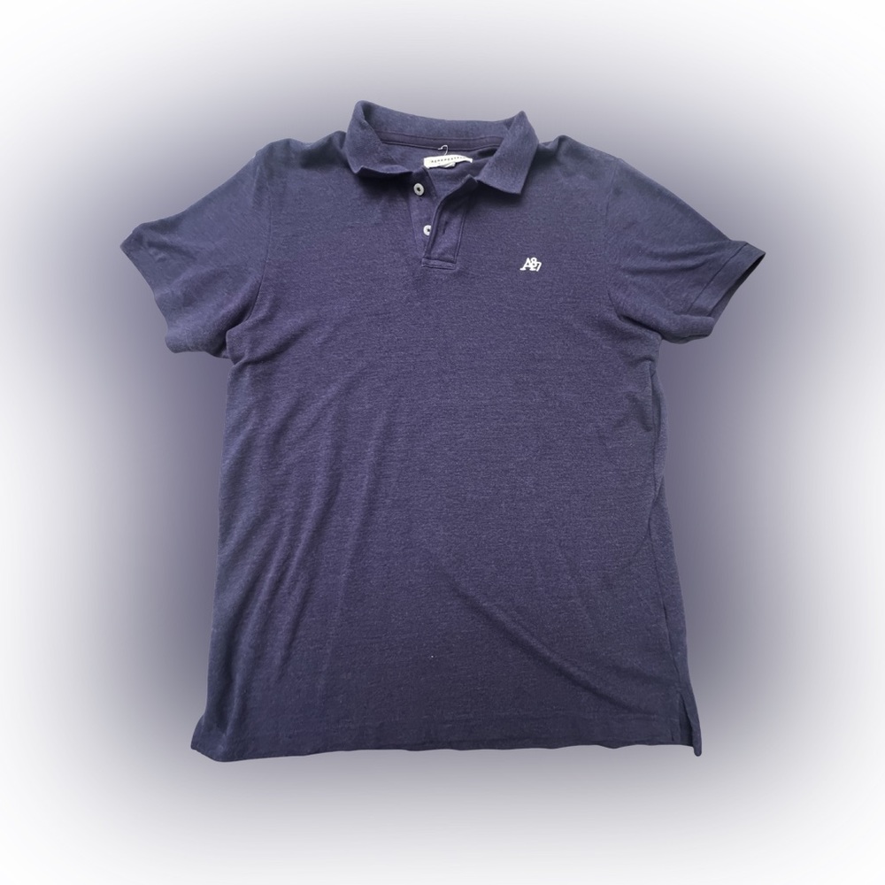 Men’s Aeropostale Purple Short Sleeve Polo Shirt Size L